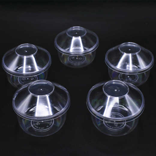 Picture of Transparent ice cream boxes with a lid