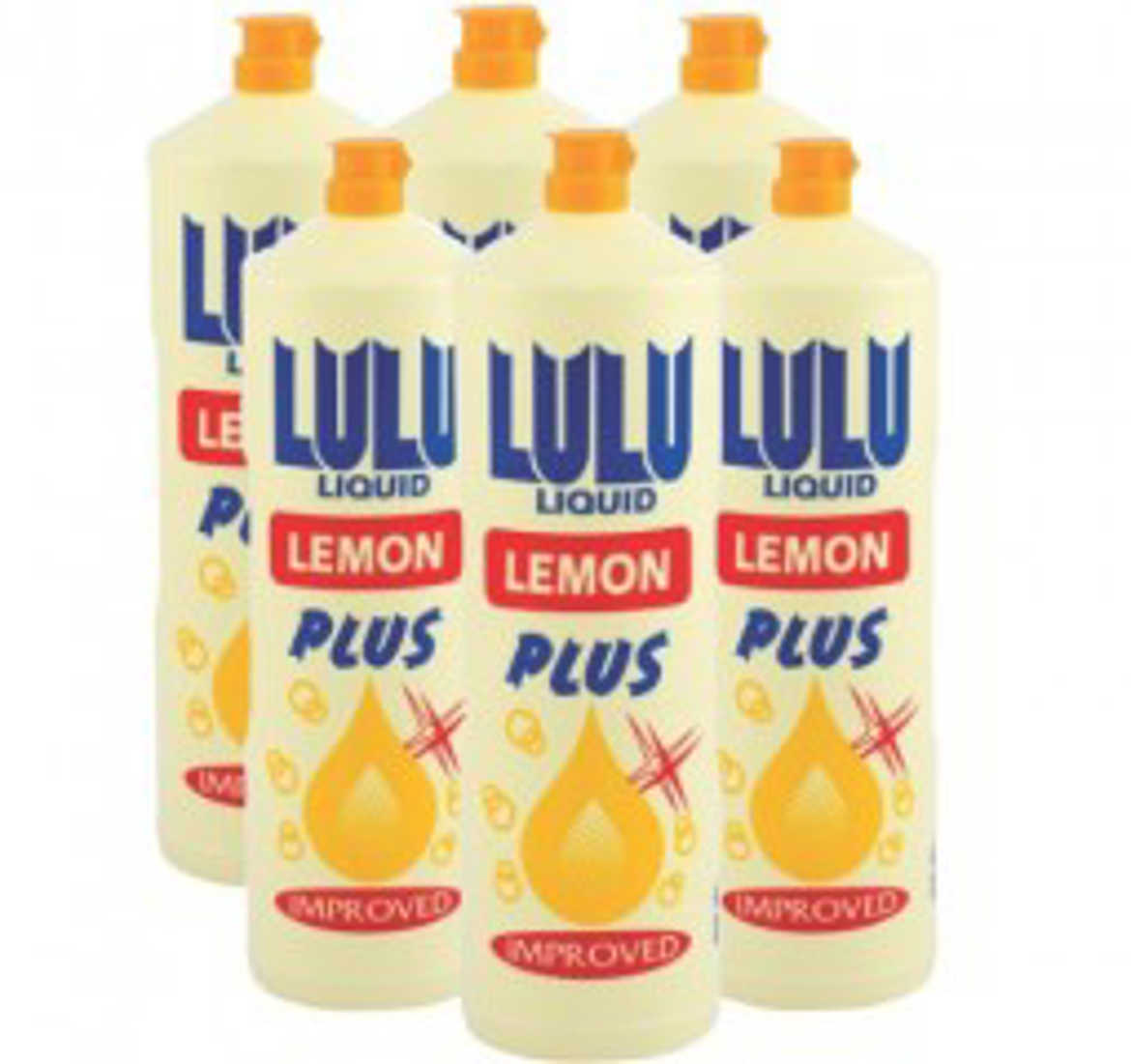 Picture of Lulu Dishwashing Liquid Lemon 420 ml 6 Pieces