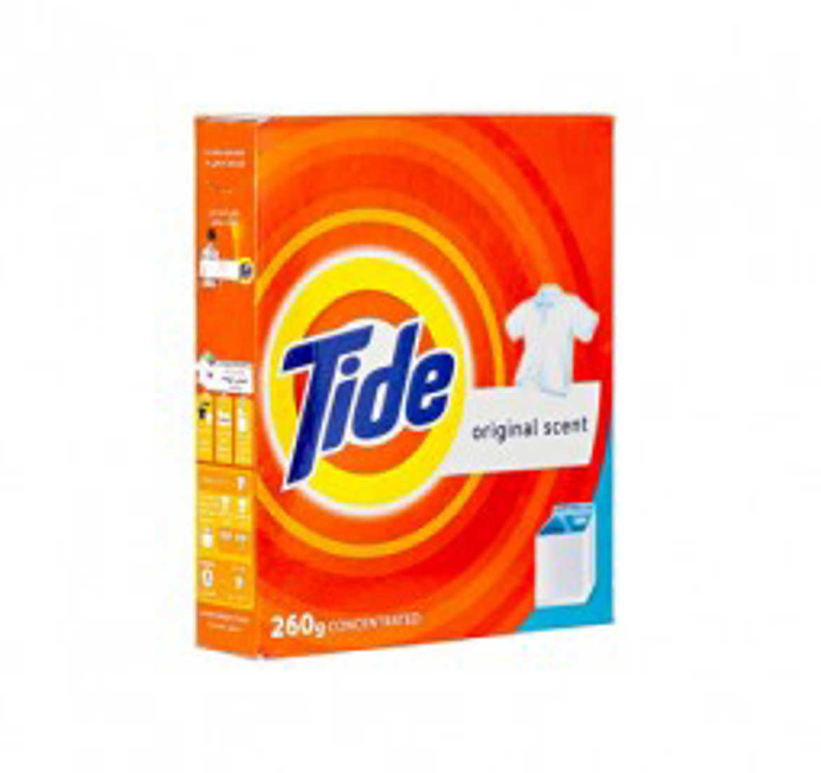 Picture of Tide Original Scent Detergent Powder Wash Regular, 260 gm