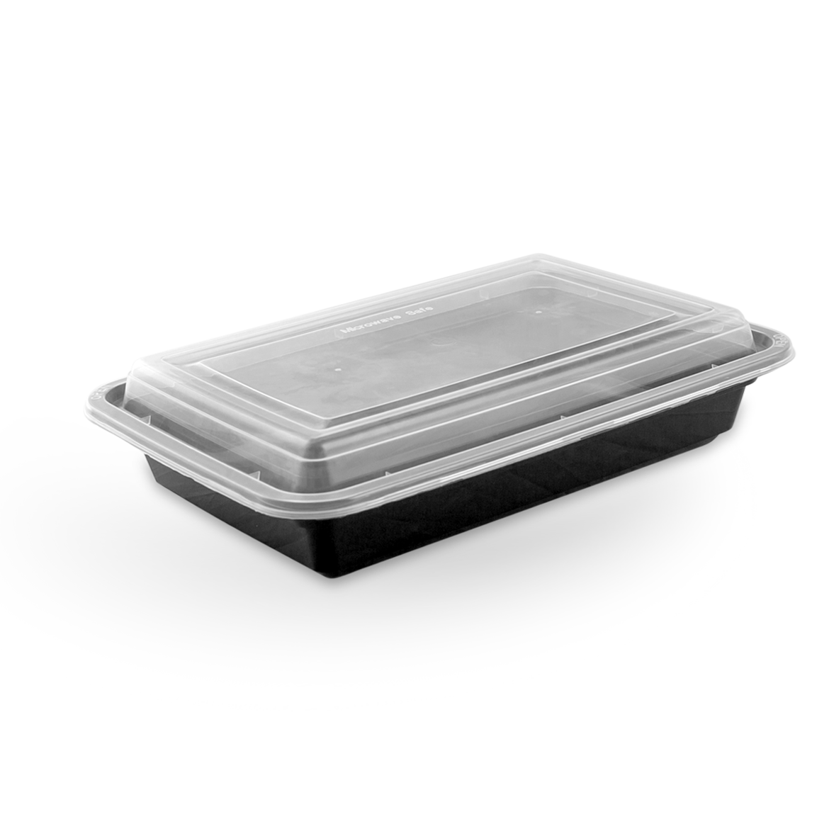 Picture of mic.cont.rect 32 oz black w\lid (re32) pgl