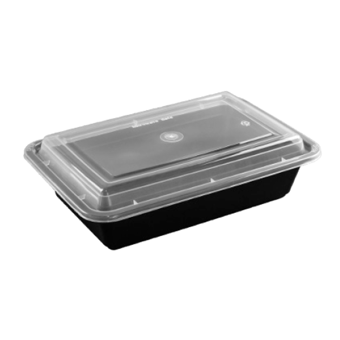 Picture of mic.cont.rect 38 oz black w\lid (re38) pgl