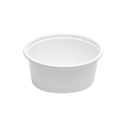 Picture of falcon white plastic tub 250 cc w\lid