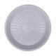 Picture of Plastic Plate Round Plain 26