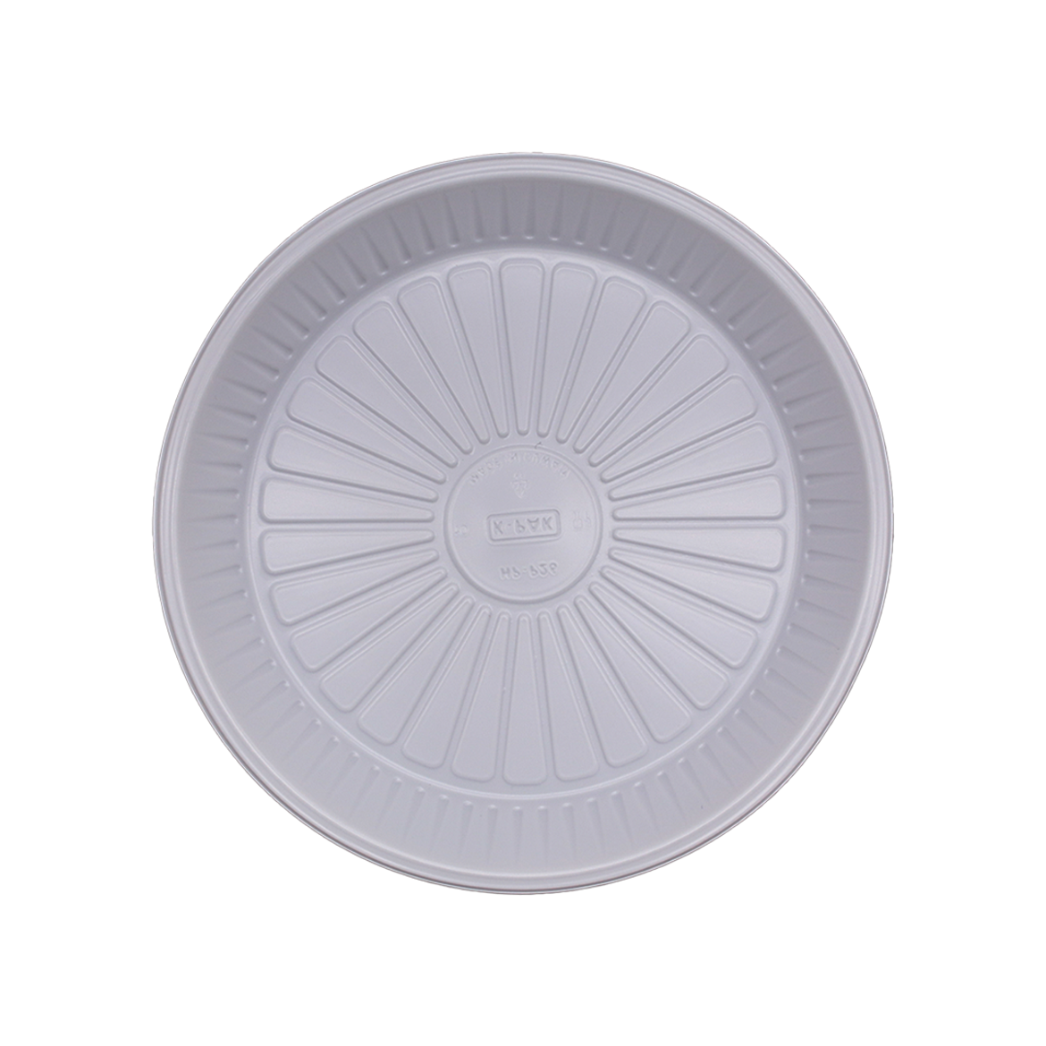 Picture of Plastic Plate Round Plain 22