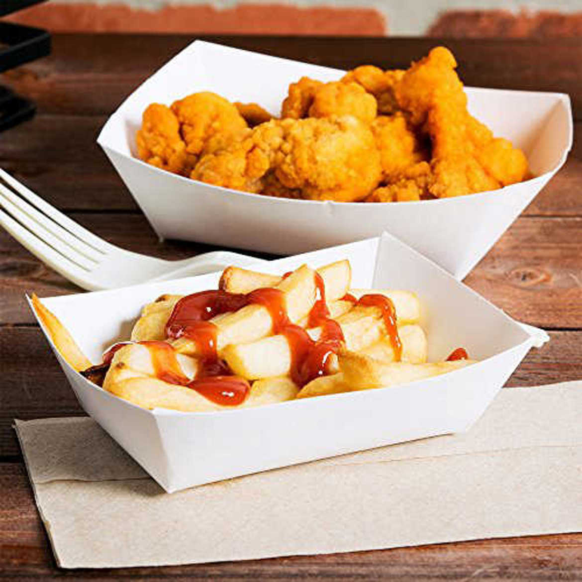 Picture of Paper Food Tray Small 20 pieces 