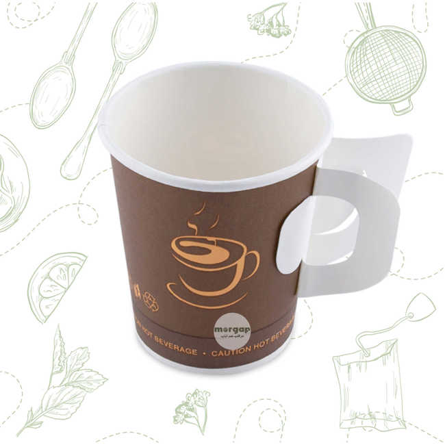 Picture of Paper tea cups 7 ounce 50 cup