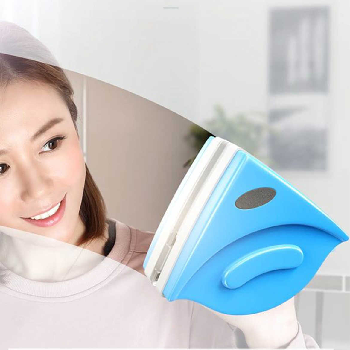 Picture of magnetic wiper  for window glass cleaner