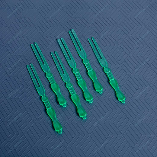 Picture of plastic transparent fruit frok 200 pcs