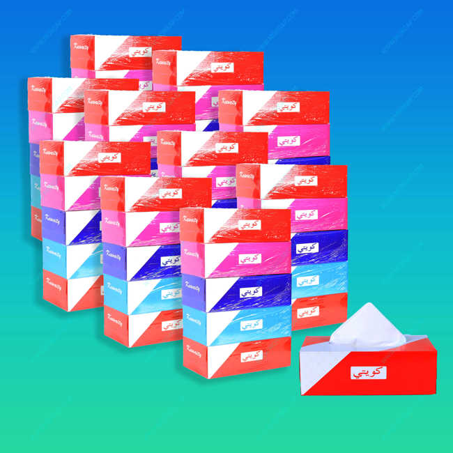 Picture of Kuwait Stamp Tissue Box 150 X 2 PLY 50 Box