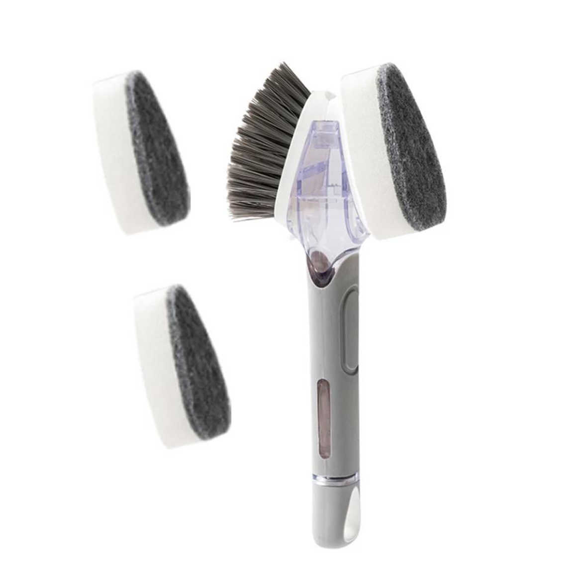 Picture of Double-headed dish washing brush