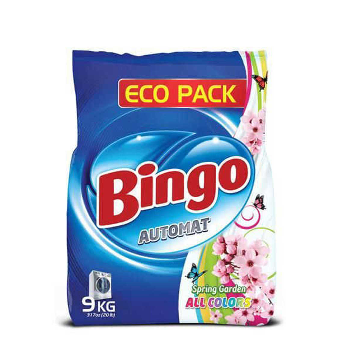 Picture of Automatic laundry powder 9 kg with perfume gardeen flower