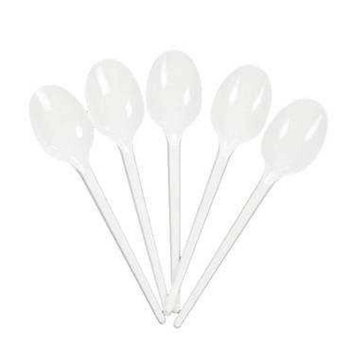 Picture of white spoon