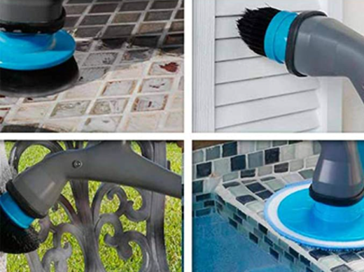 Picture of 4pcs Cordless Hurricane Muscle Scrubber