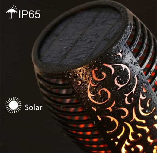 Picture of Solar Flame Lamp