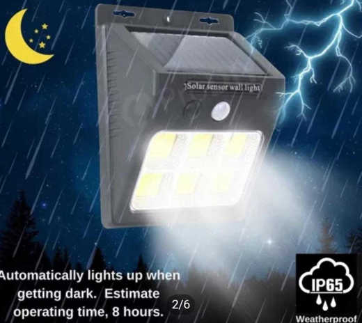 Picture of Solar Sensor Wall Light