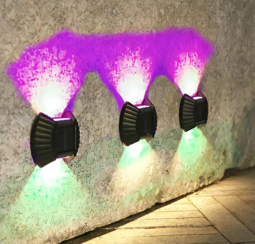 Picture of RGB Solar Energy Wall Lamp