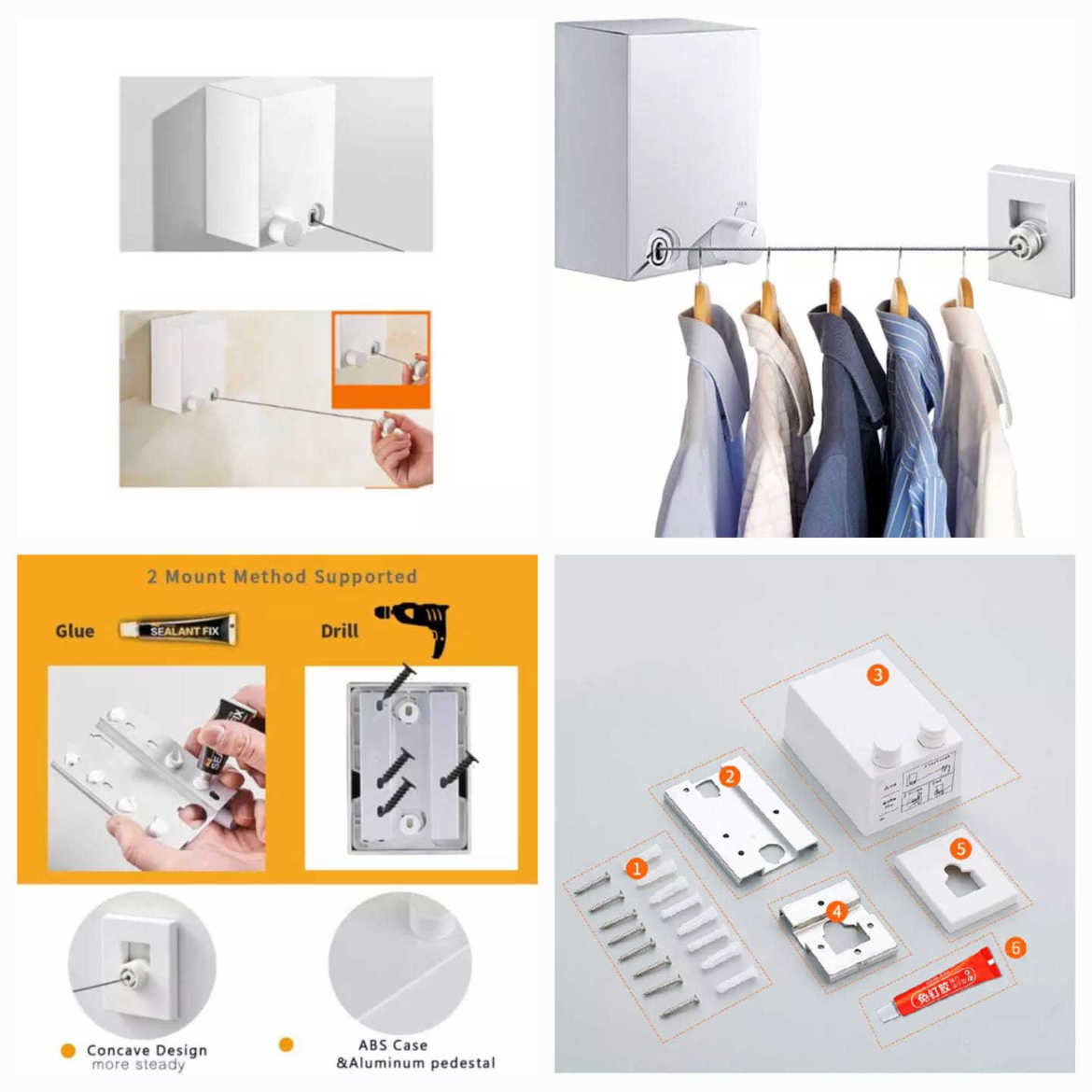 Picture of Modern Retractable Clothes line