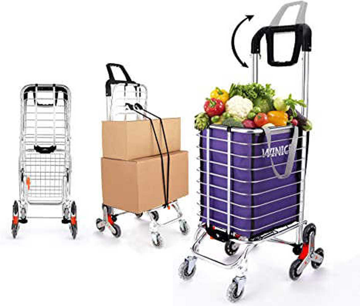 Picture of Foldable Grocery Shopping Cart