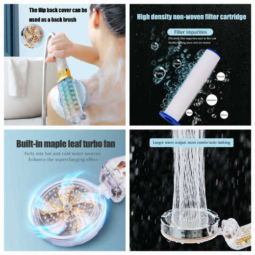 Picture of Double Turbo Propeller Shower Head