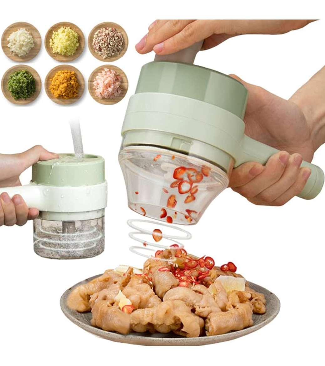 Picture of Electric Handheld Vegetable Cutter