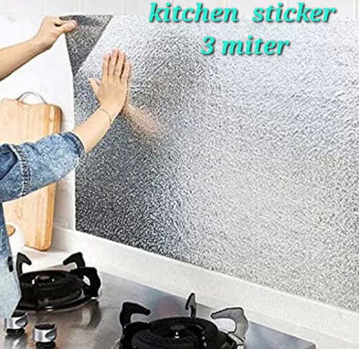 Picture of 3M Oil Proof Aluminum Foil Wallpaper for Kitchen