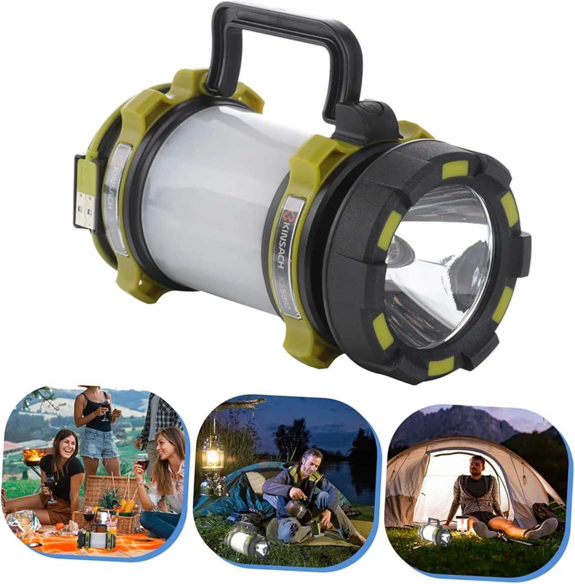 Picture of مصباح يدوي تيكتيكي قابل لااعادة الشحن